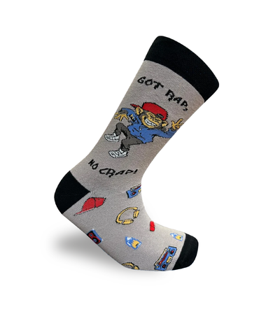 Got Rap No Crap Socks Street Music Edition