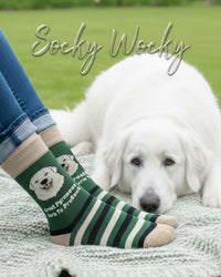 Great Pyrenees Socks Mountain Dog Series