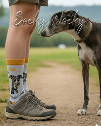 Greyhound Socks Racing Dog Edition