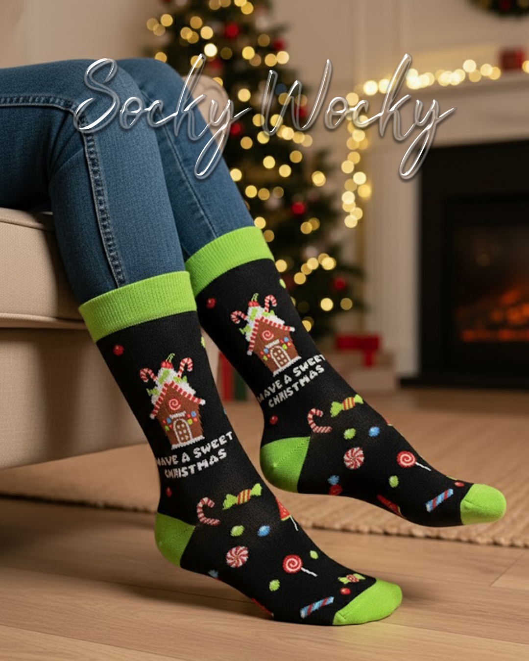 Calze Have a Sweet Christmas Edizione Trattamento Festivo