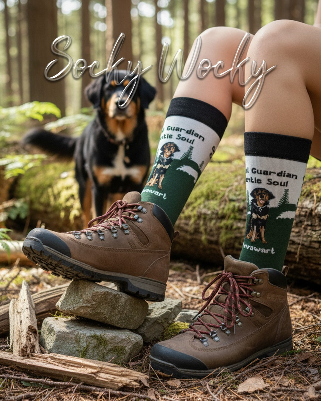 Hovawart Socks Guard Dog Breed Edition