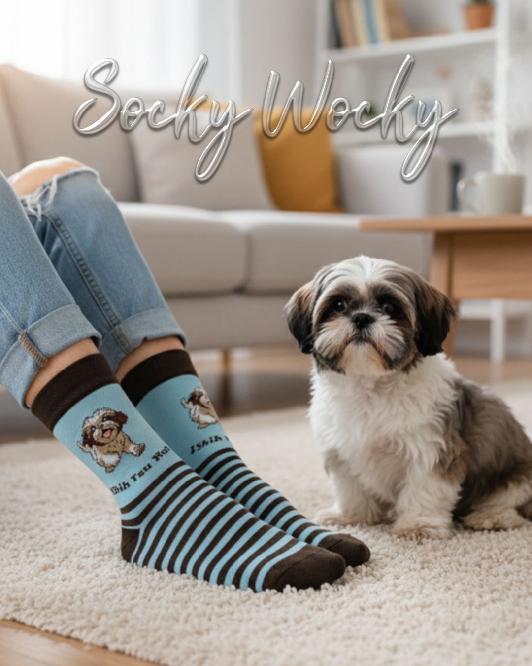 Calze I Shih Tzu No Edizione Umorismo Canino