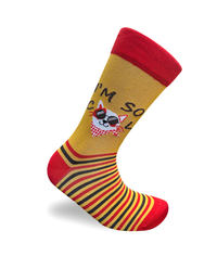 I'm So Cool Cat Graphic Statement Socks