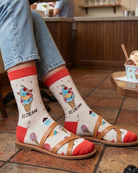 Ice Cream Socks Sweet Dessert Edition