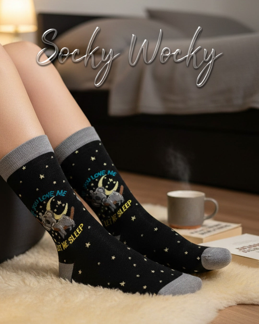 Koala Socks Cute Wildlife Series