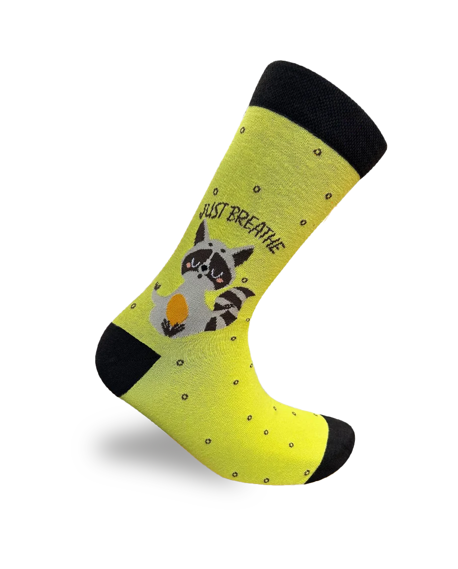 Just Breathe Socken Edition Ruhiger Geist