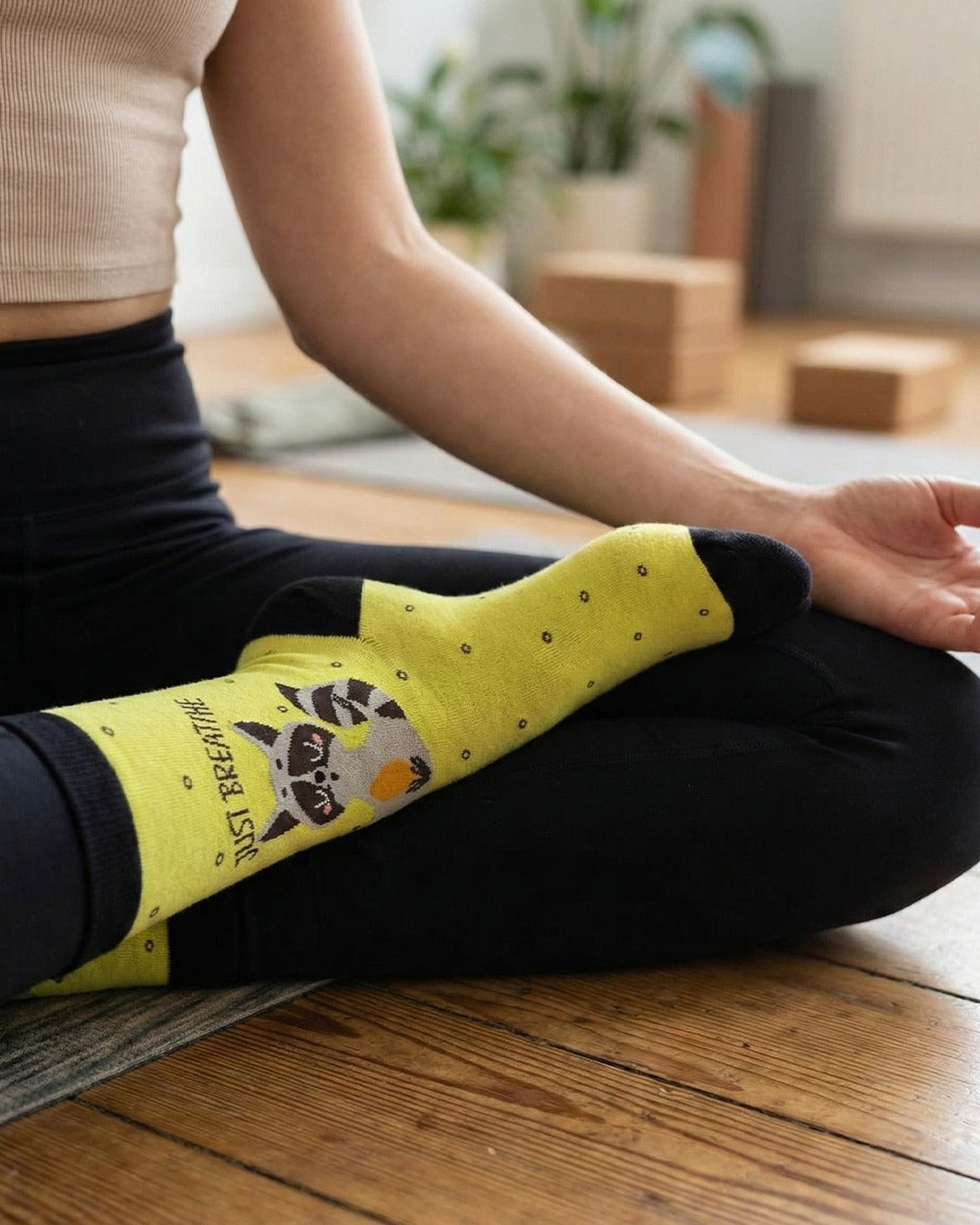 Just Breathe Socks Calm Mind Edition