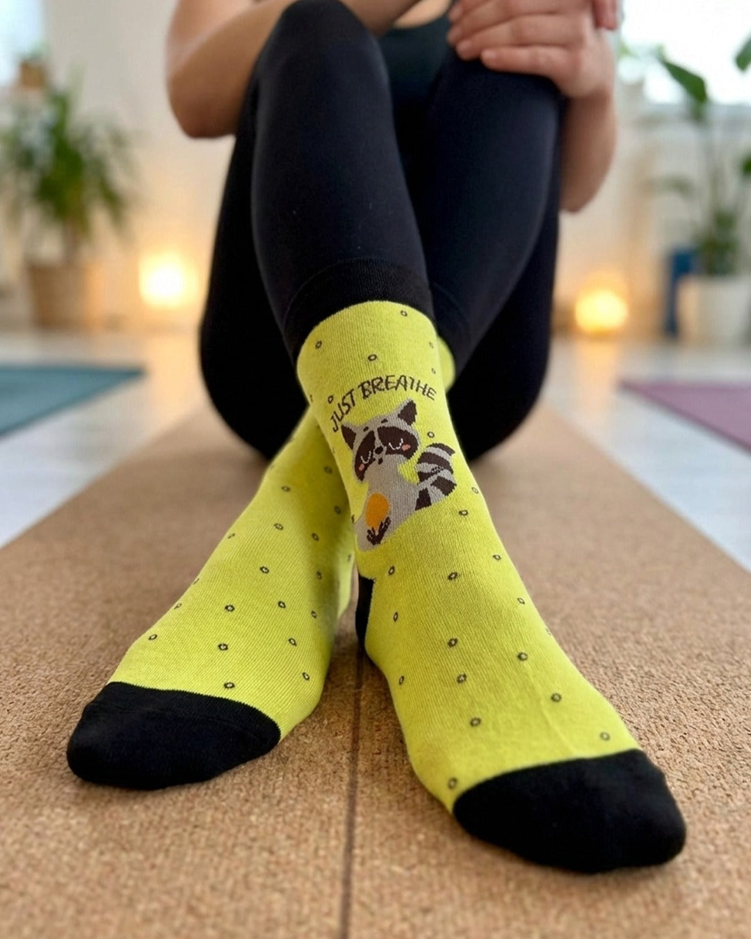Just Breathe Socken Edition Ruhiger Geist