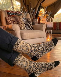 Leopard Socks Wild Animal Pattern Edition