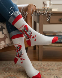 Live Love Bray Socks Animal Humor Series