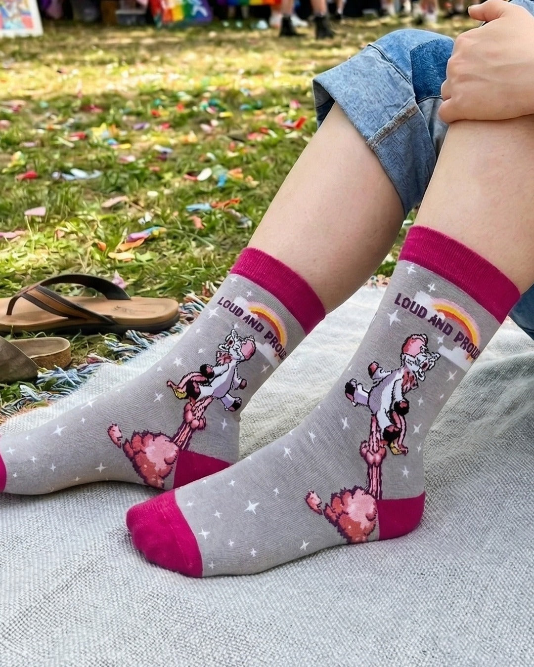 Loud and Proud Socks Bold Expression Series