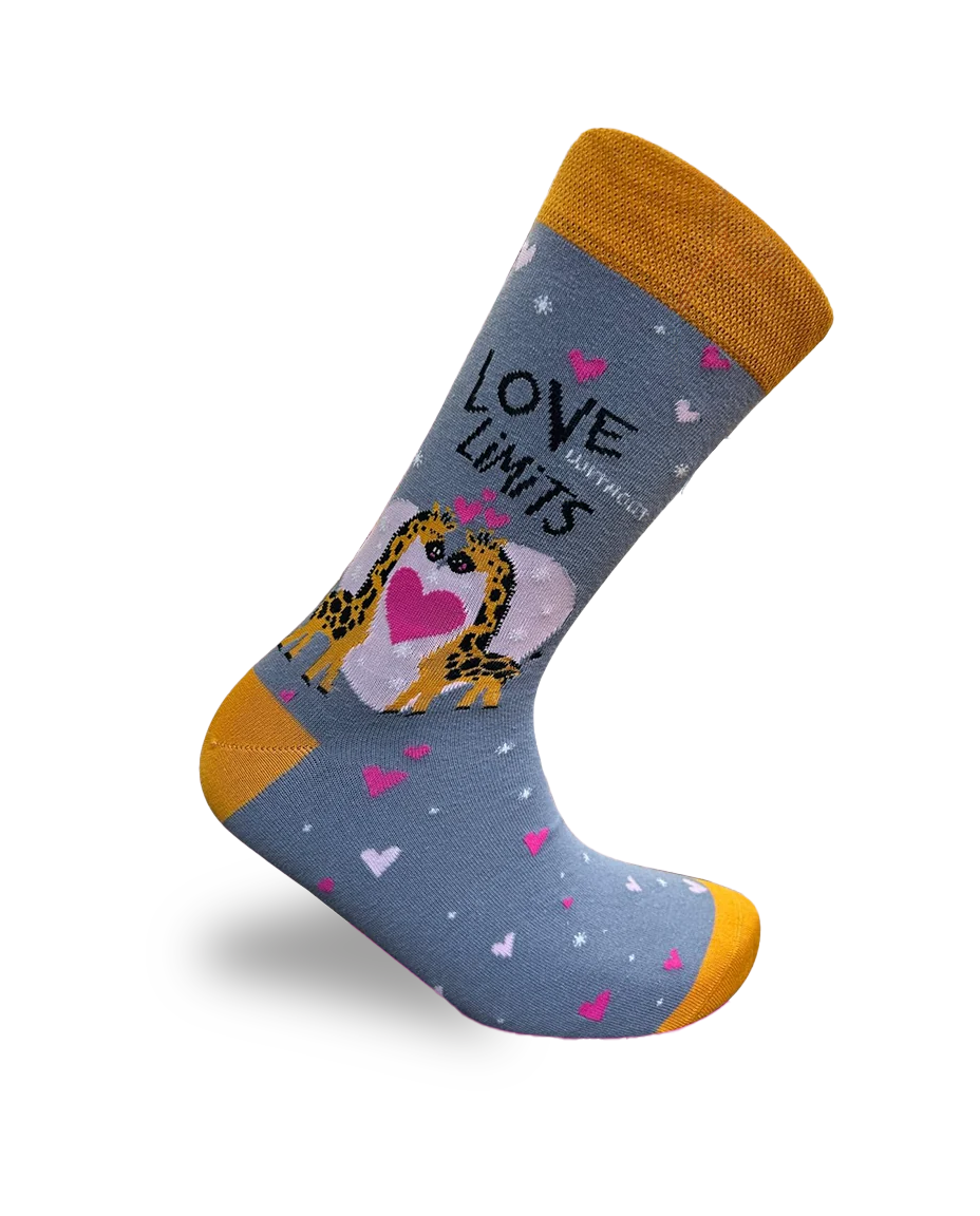 Love Without Limits Socks Emotional Message Edition