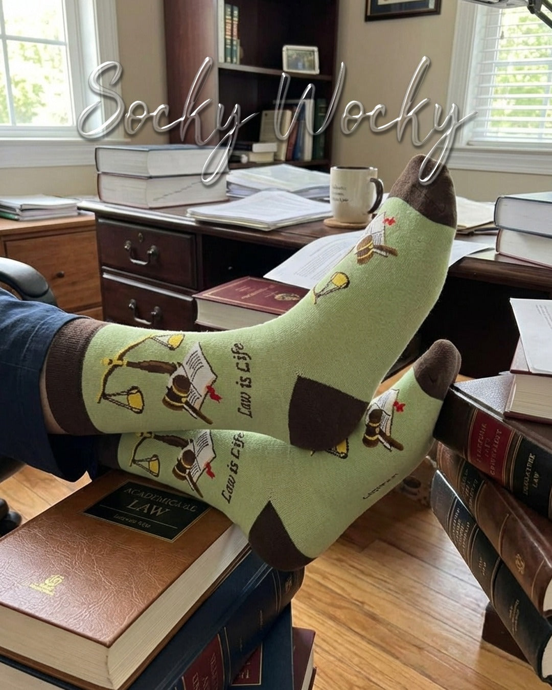 Law is Life Socks Legal Profession Series