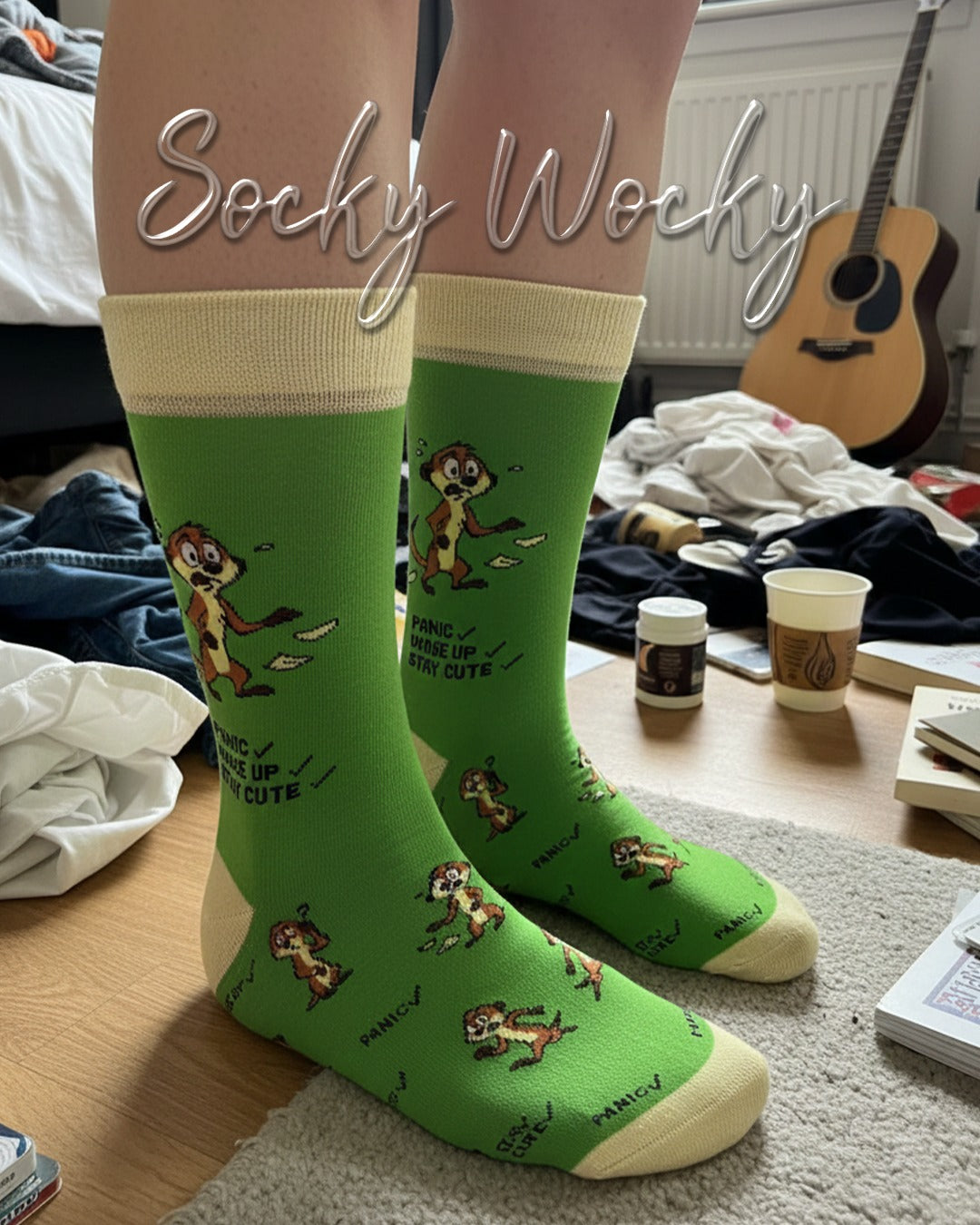 Meerkat Socks Safari Animal Edition