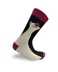 Merkeet Chaussettes Portrait d'animal