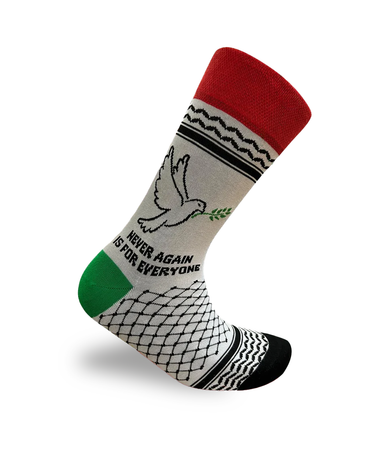Nie wieder Socken Statement-Stil