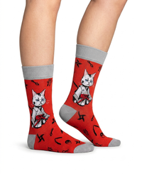 Ninja Cat Socks Stealth Animal Edition