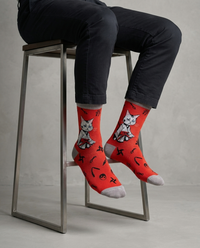Ninja Cat Socks Stealth Animal Edition
