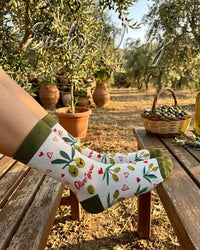 Olive You Socks Love Food Message Edition