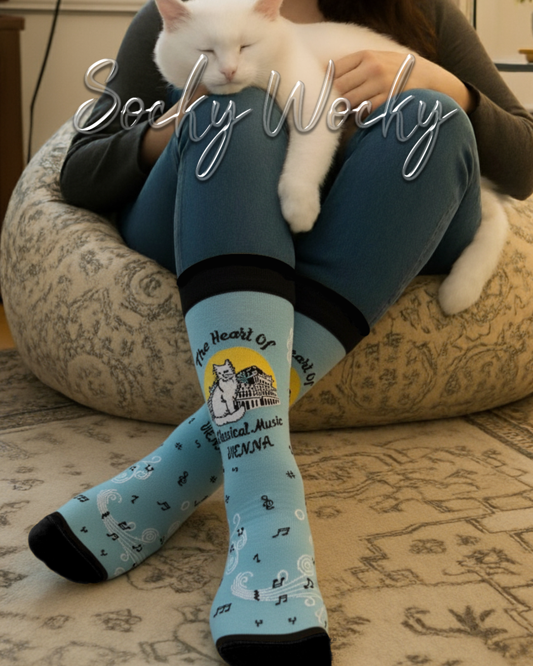 Opera English Cat Socks Vienna Cultural Series