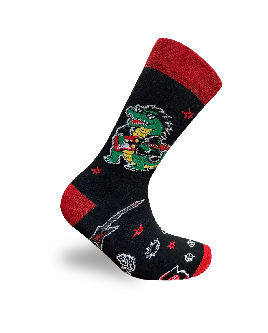 Rock & Crocodile Socks Wild Mix Edition