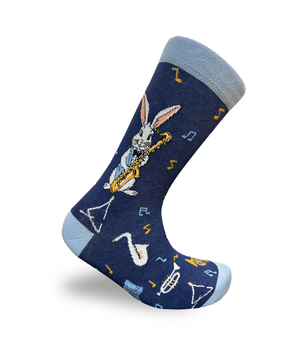 Chaussettes Saxophone Édition Musique Jazz
