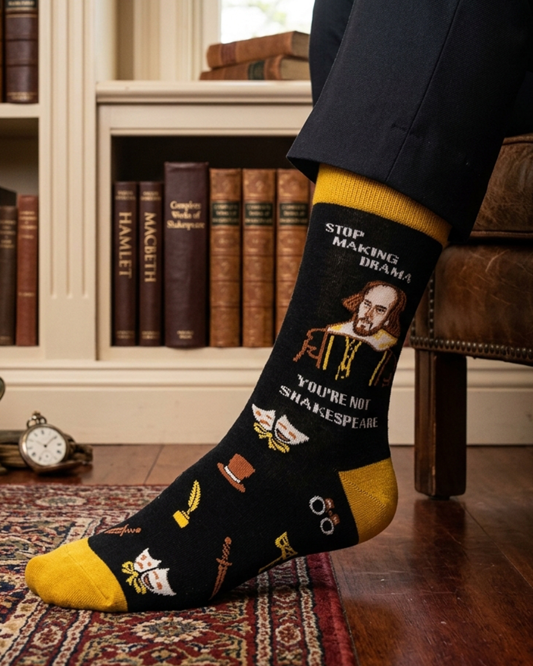 Shakespeare Socken Klassiker der Literatur Reihe
