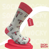 Shesymbol Patterned Fashion Socks Elegant Design