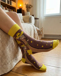 Smoking Camel Socks Desert Humor Series