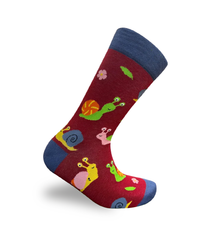 Chaussettes Escargots Série Nature Lente