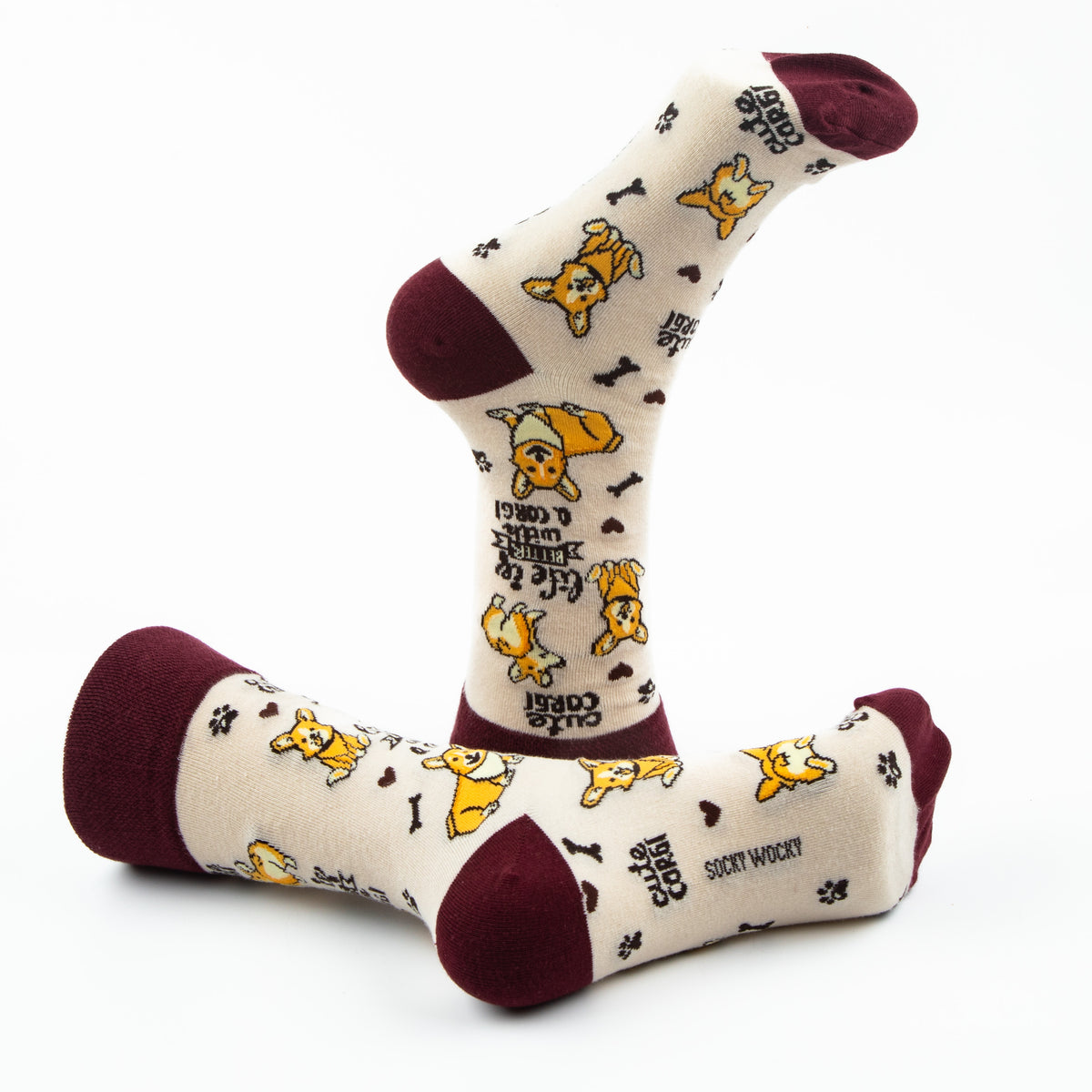 Life is Better With a Corgi Socks Dog Lover Series