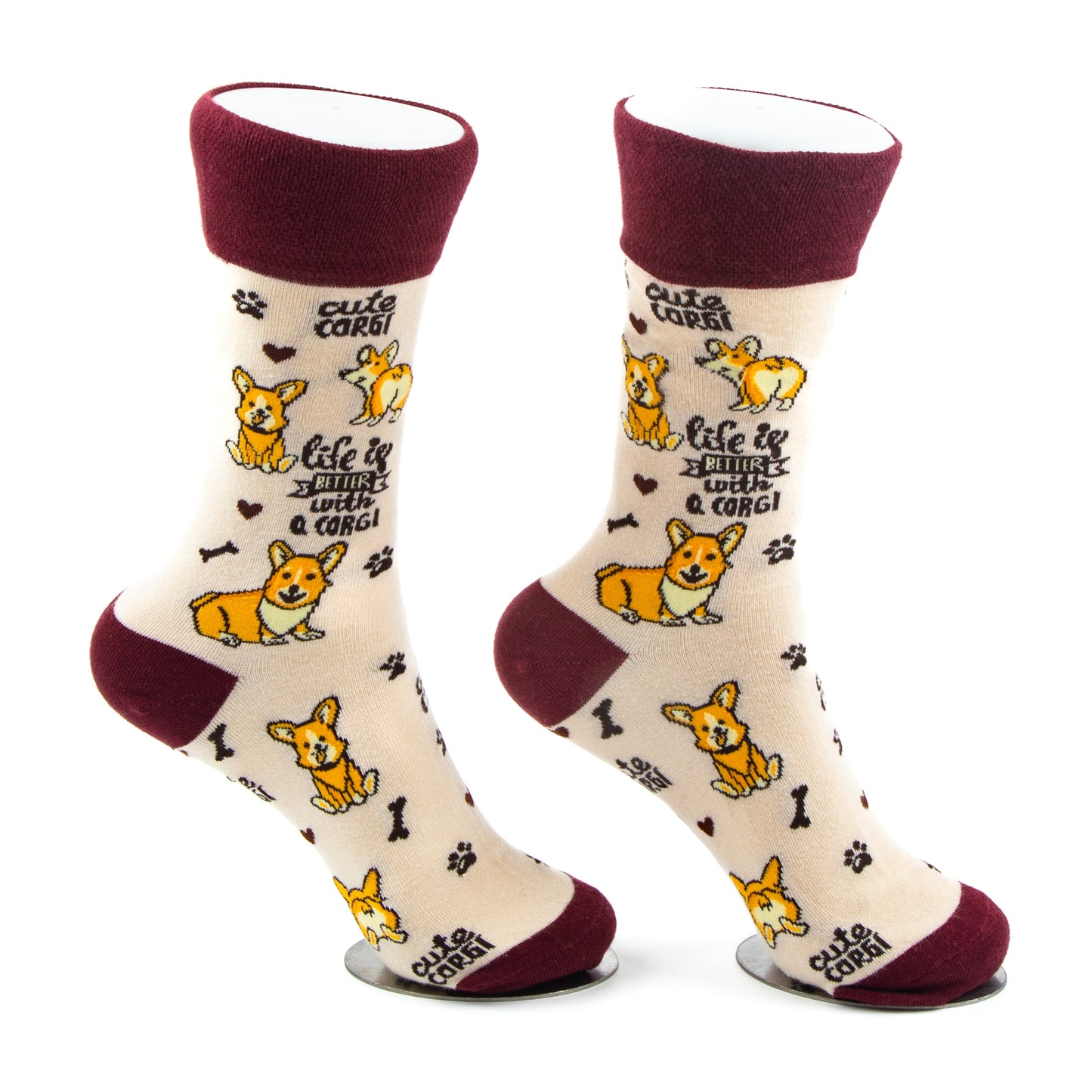 Life is Better With a Corgi Socks Dog Lover Series