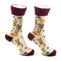 Life is Better With a Corgi Socks Dog Lover Series