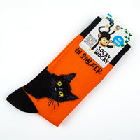 Hi Stalker Socks Mysterious Black Cat Edition