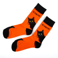 Hi Stalker Socks Mysterious Black Cat Edition