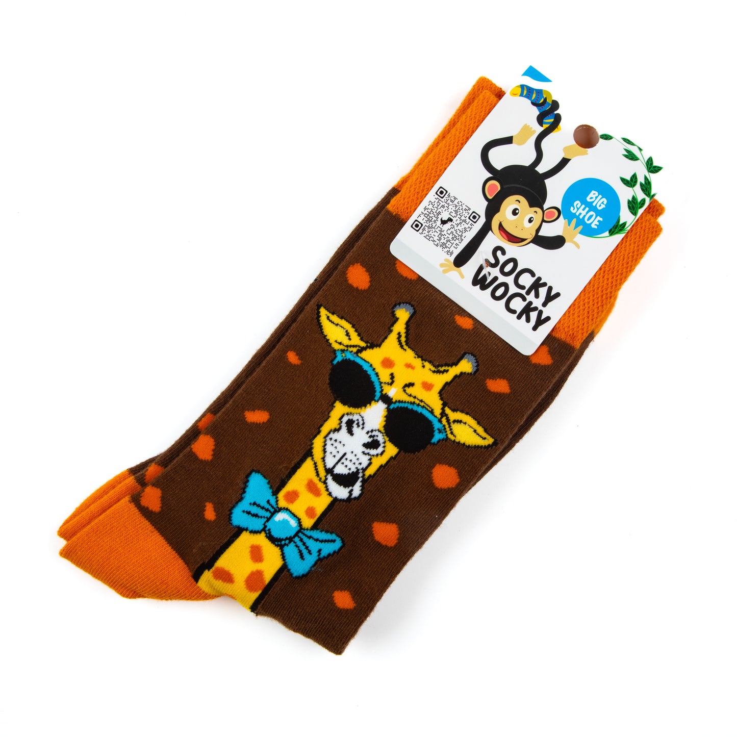 Coole Giraffensocken Safari Tier-Serie