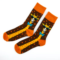 Coole Giraffensocken Safari Tier-Serie