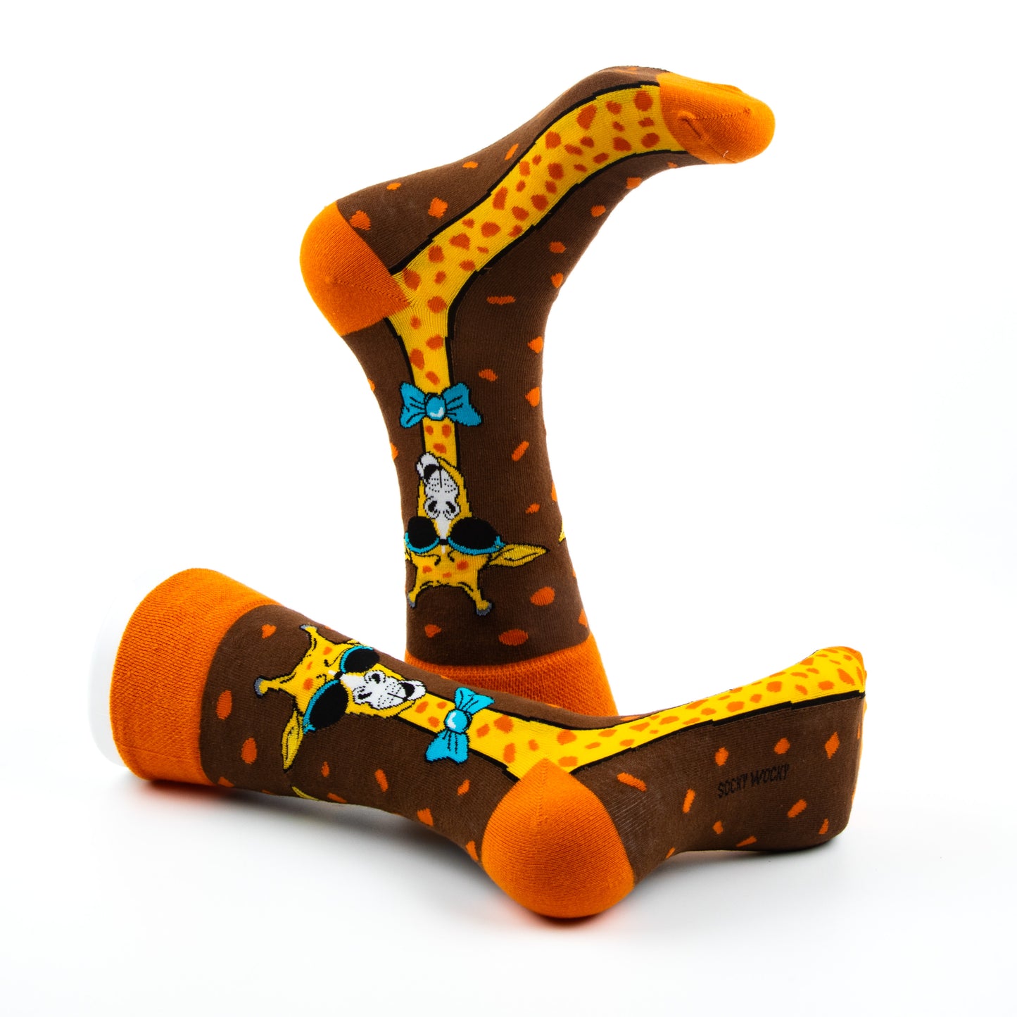 Coole Giraffensocken Safari Tier-Serie