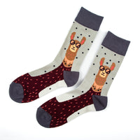 Lama Socken Alpaka Tier Edition