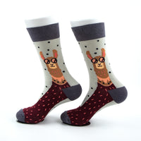 Lama Socken Alpaka Tier Edition