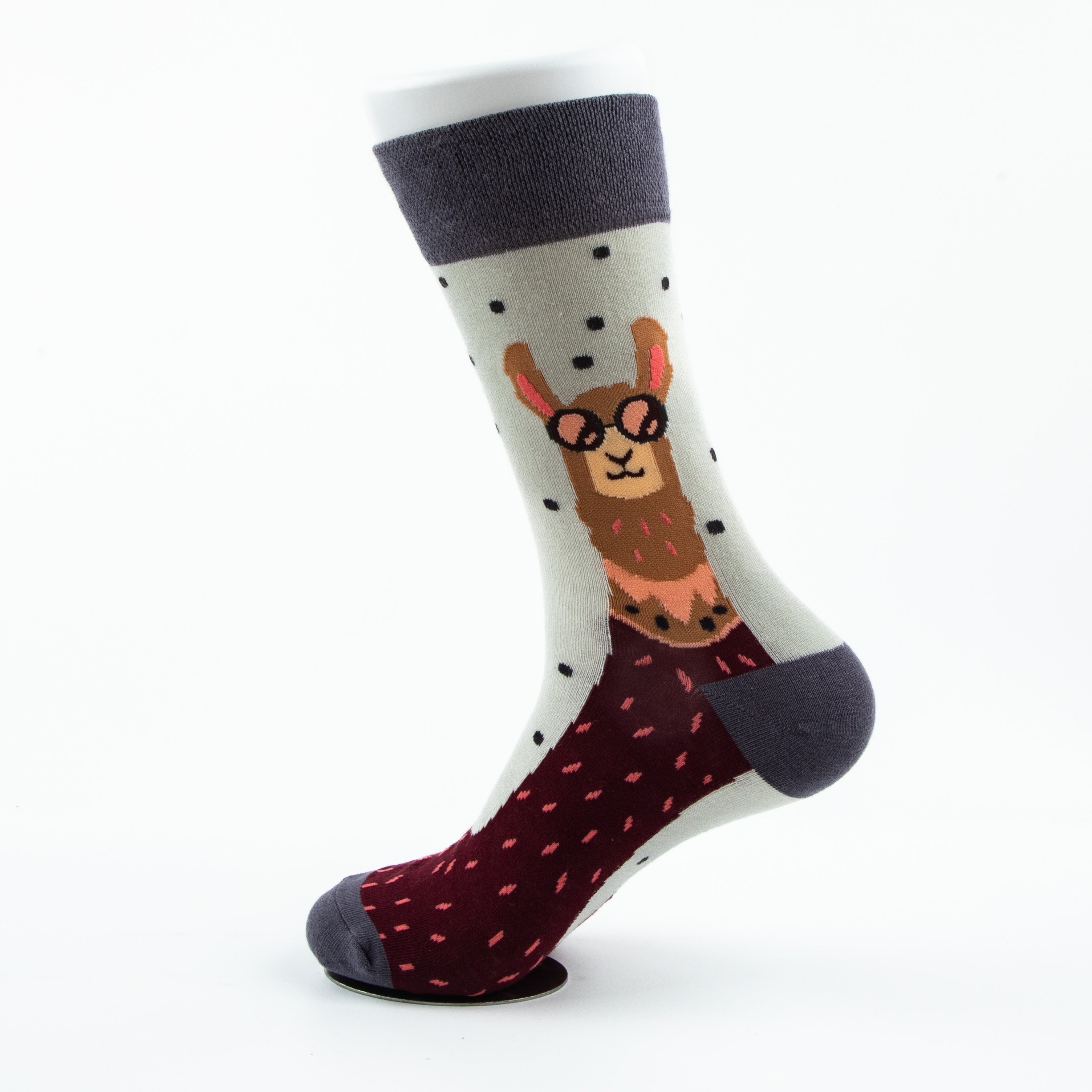Chaussettes Lama Édition Animale Alpaga