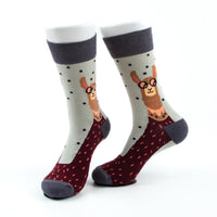 Lama Socken Alpaka Tier Edition