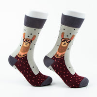 Lama Socken Alpaka Tier Edition