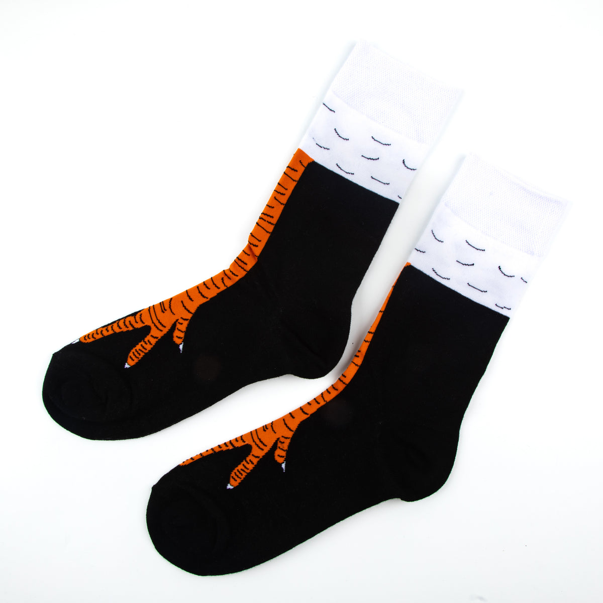 Chicken Leg Socks Farm Crew Socks Design