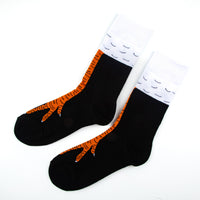 Chicken Leg Socks Farm Crew Socks Design