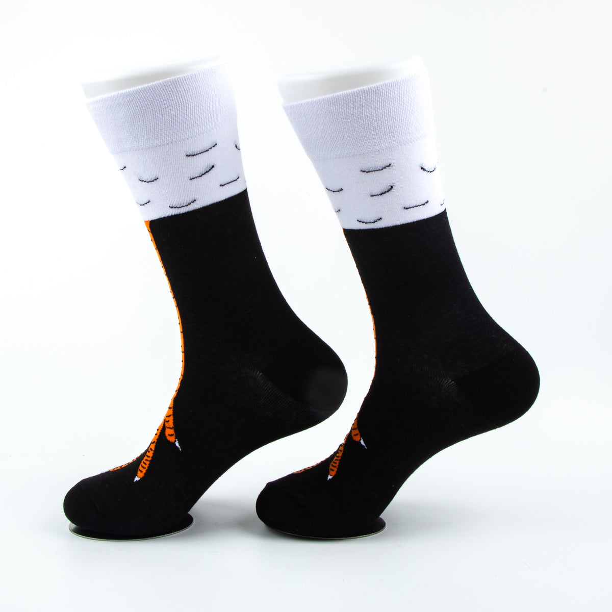 Chicken Leg Socks Farm Crew Socks Design