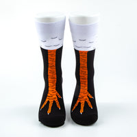 Chicken Leg Socks Farm Crew Socks Design