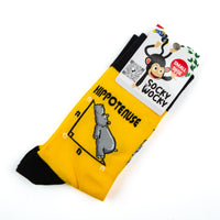 Hippotenuse Yellow Socks Geometric Math Edition