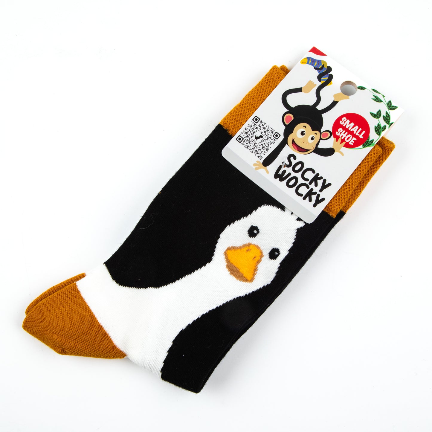 Chaussettes Portrait de Canard Série de Portraits d'Animaux