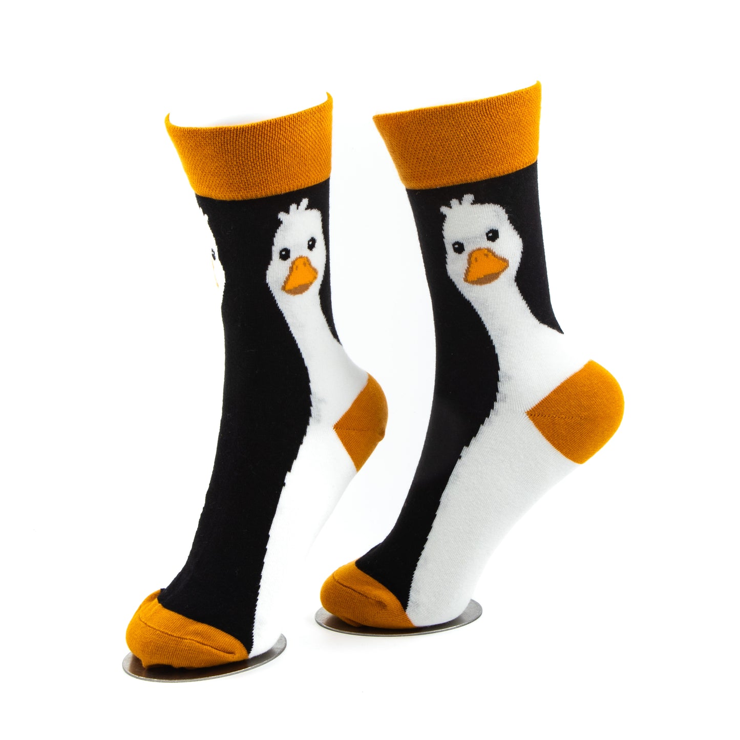 Chaussettes Portrait de Canard Série de Portraits d'Animaux